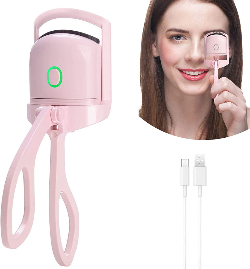 Effortless Heated Eyelash Curler Long-Lasting