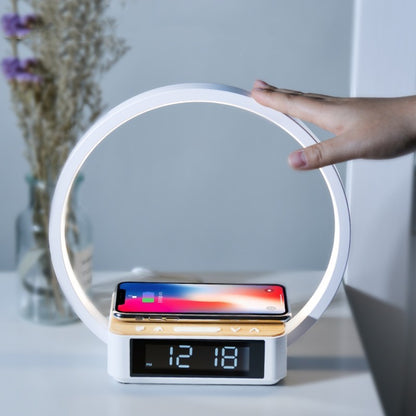 NightGlow 10W 3-in-1 Wireless Charger & Bedside Lamp