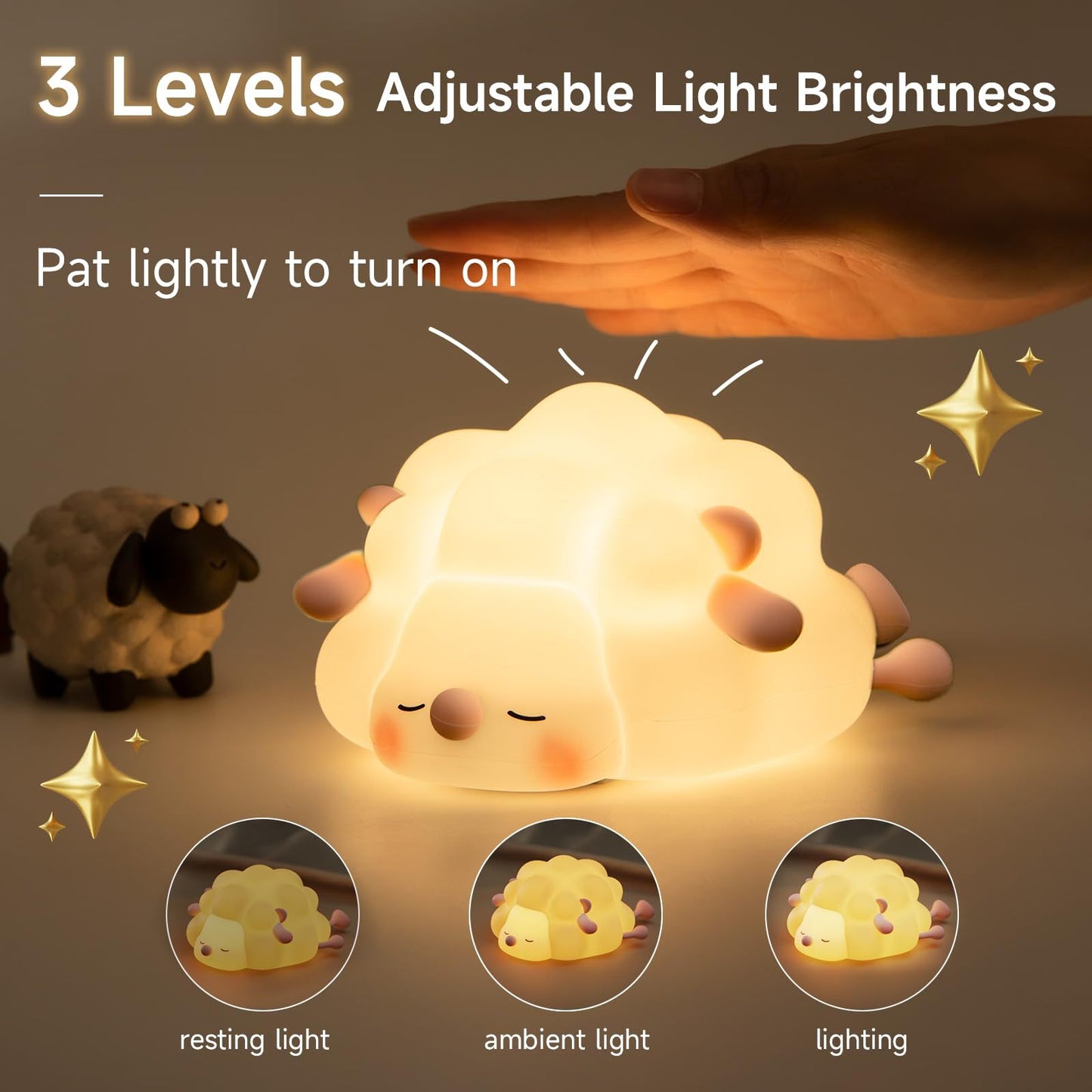 LumiSheep Rechargeable Night Light – Limited Edition for Kids