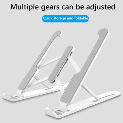 FlexiStand Adjustable Non-Slip Laptop Holder – 6 Heights