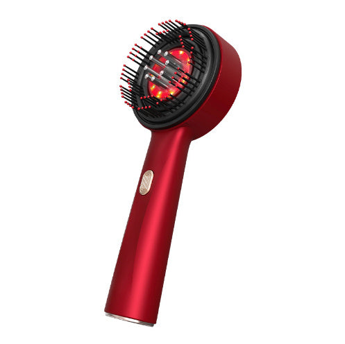 Electric Massage Comb Home Scalp Drain Comb Red Light Anti-slip Hair Care Multi-functional Massage Comb