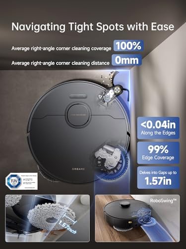 DreameX40 Ultra – 12,000Pa Robotic Vacuum with Liftable Mop & Self-Cleaning