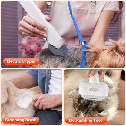 PetPro 2-in-1 Vacuum & Clipper – Groom & Clean Efficiently