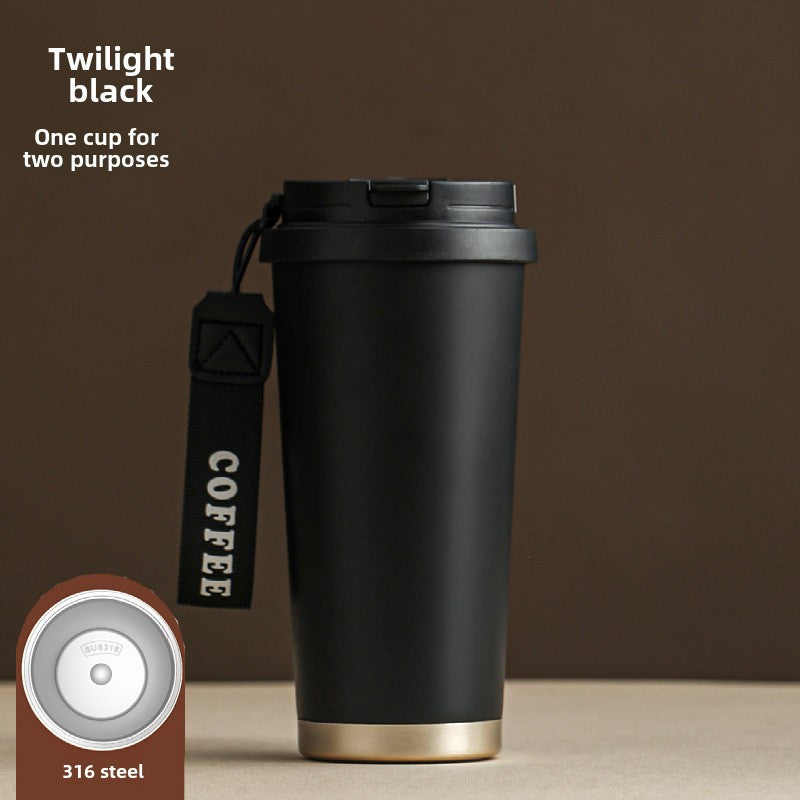 Premium StarBucks Style Stainless Steel Smart Temperature Cup