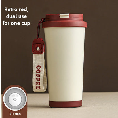 Premium StarBucks Style Stainless Steel Smart Temperature Cup