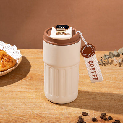 Premium StarBucks Style Stainless Steel Smart Temperature Cup