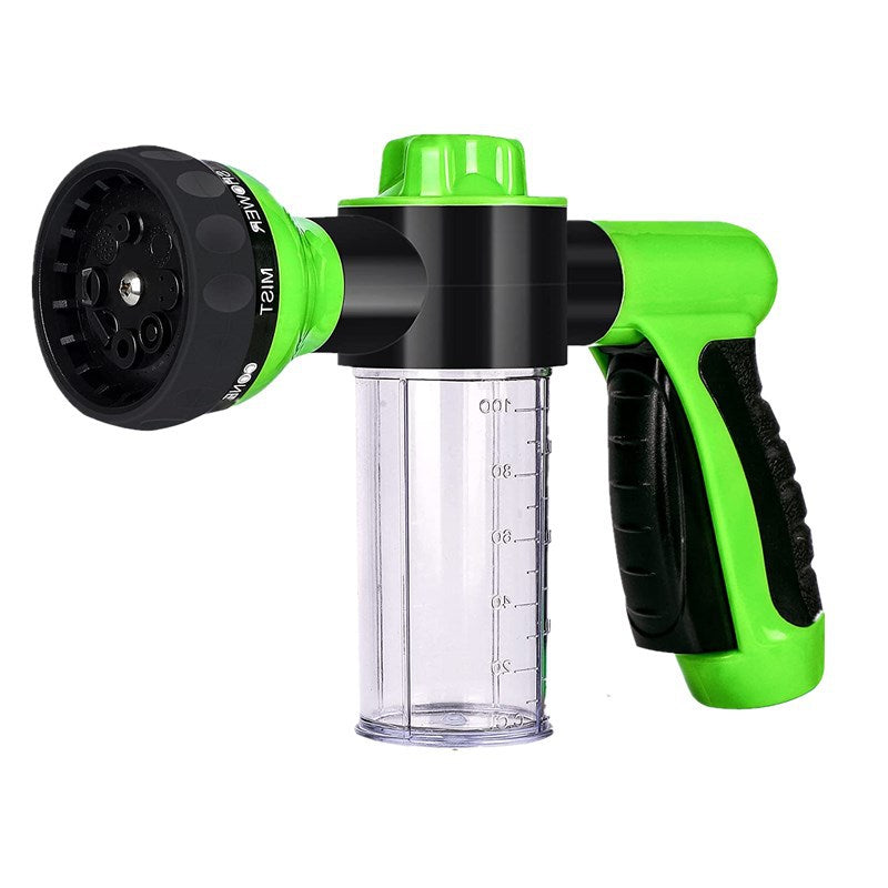 Pup Jet Dog Wash Hose Attachment - 8-in-1 Sprayer with 3.5oz Soap Dispenser for Easy Pet Bathing