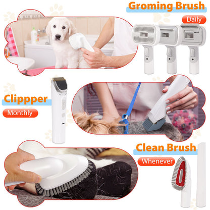 PetPro 2-in-1 Vacuum & Clipper – Groom & Clean Efficiently