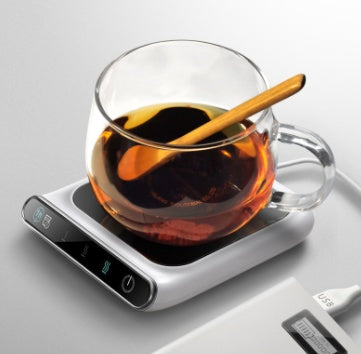 USB Powered 5V Mini Cup Warmer - Perfect for Coffee & Tea, Portable Drink Heater