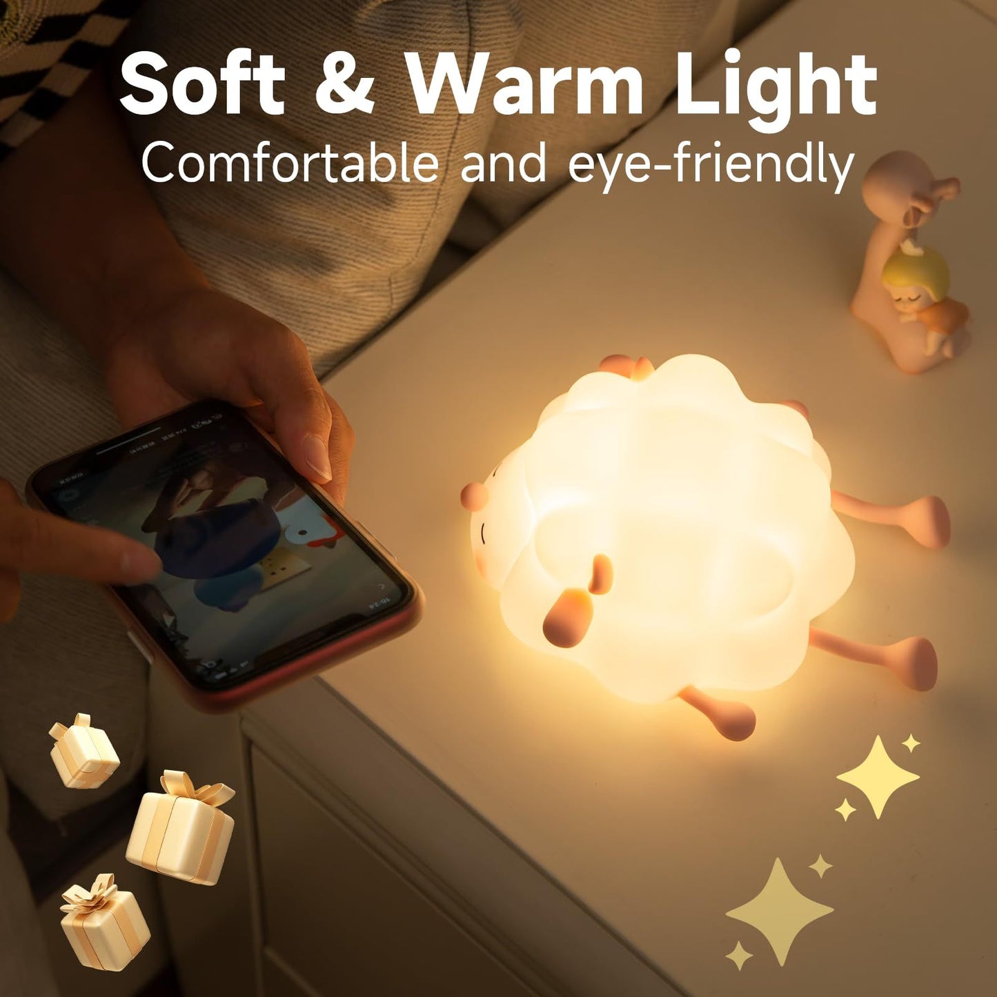 LumiSheep Rechargeable Night Light – Limited Edition for Kids